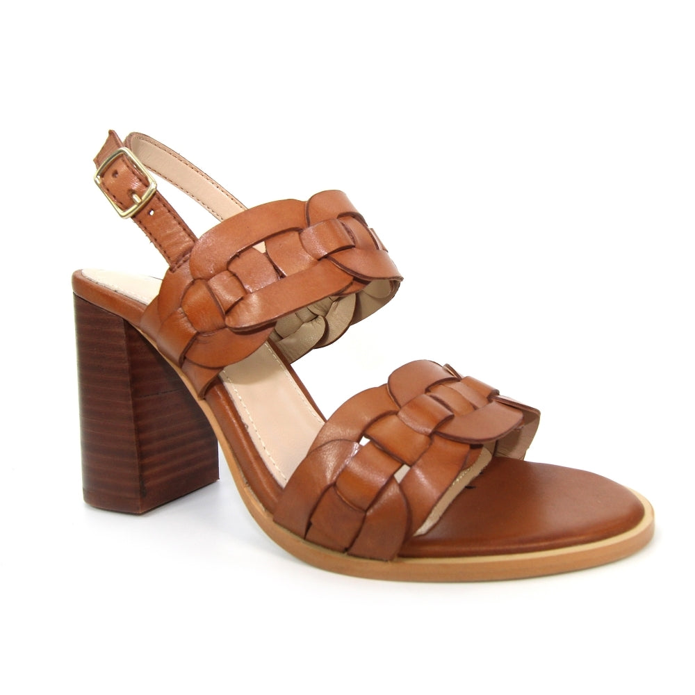 alessia weaved leather sandal