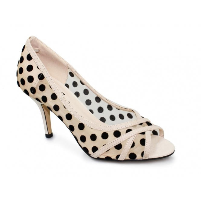 polka dot heel