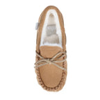 Kids Sadie Junior Suede Moccassin Slipper