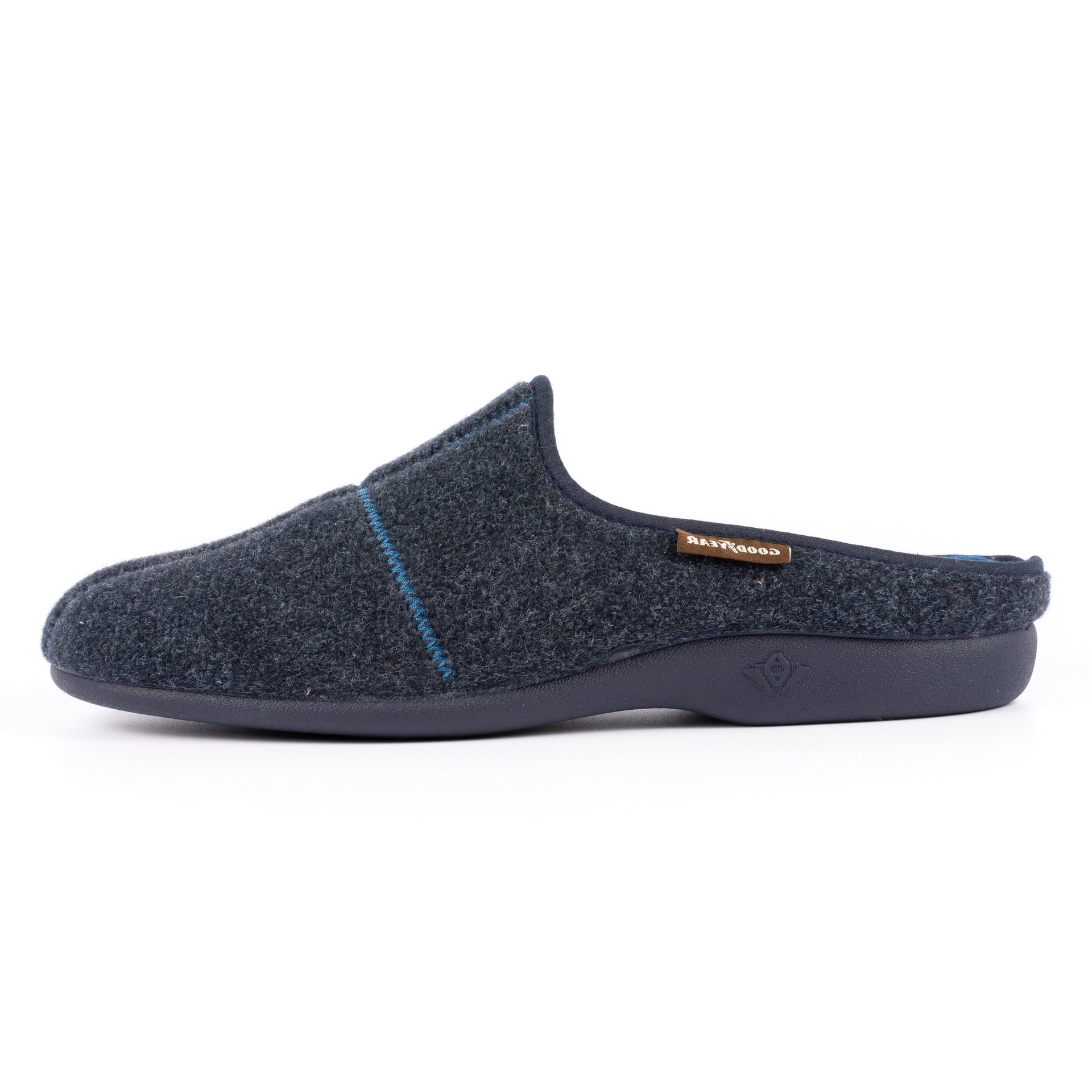 Fiasco Navy Goodyear Mule Slipper