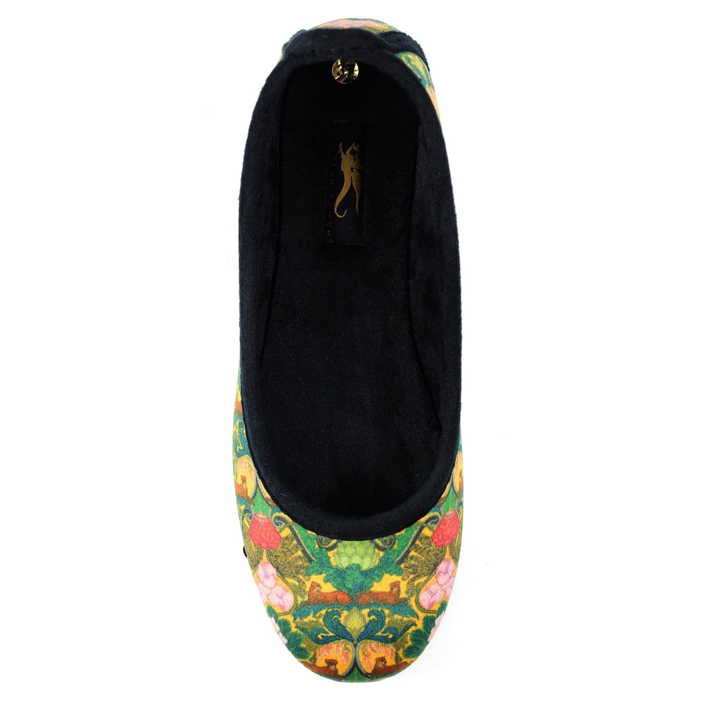 LLB Meribel Green Pump Slipper