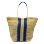 Magdalene Double Stripe Beach Bag