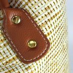 Bryon Metallic Beach Bag