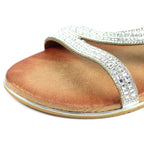 Blaise II Silver Sandal