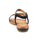 Blaise II Black Sandal