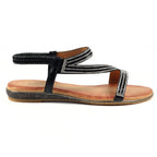 Blaise II Black Sandal