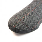 Harrison Grey Tweed Slipper