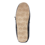Mens Lumber Check Felt Moccasin Slipper