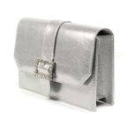 Trixabel Silver Satin Bag