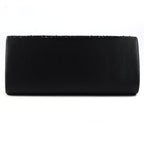 Lucia Black Satin Bag