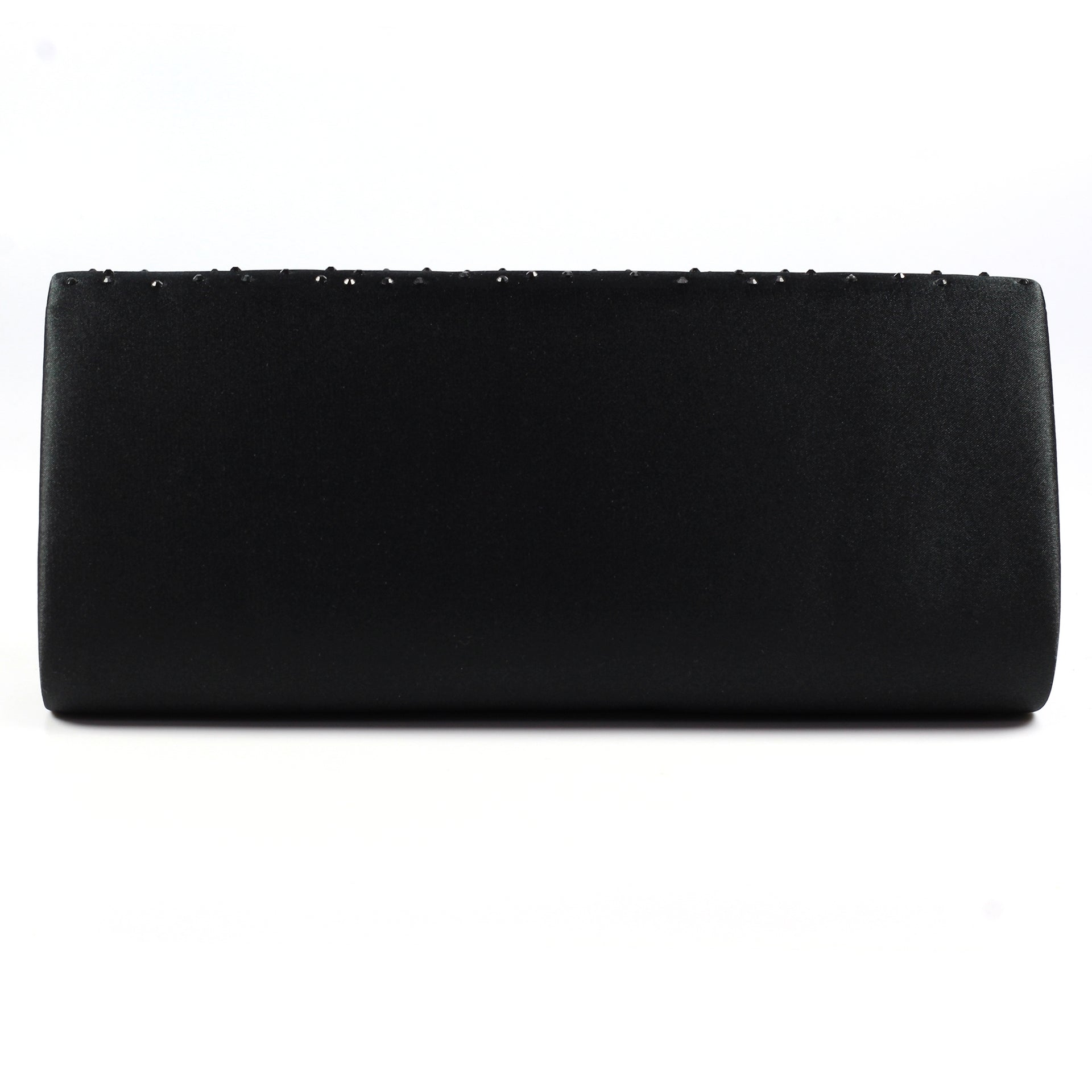 Lucia Black Satin Bag