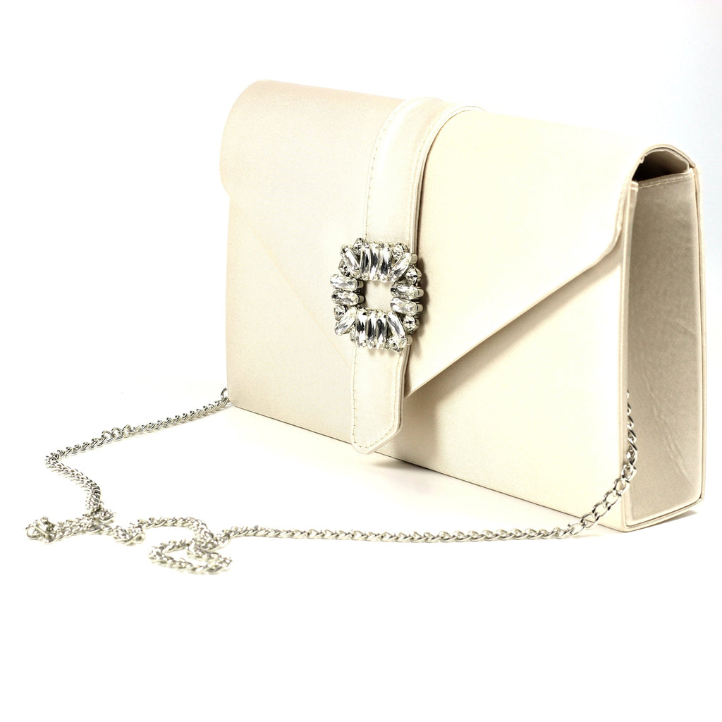 Venice Champagne Satin Bag