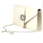 Venice Champagne Satin Bag
