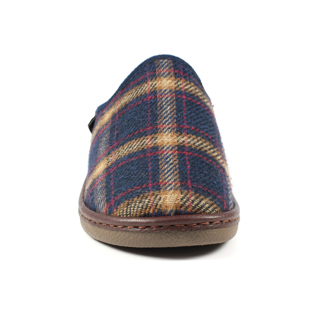 Frank Blue Mule Slipper