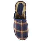 Frank Blue Mule Slipper