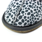 Dane Ocelot Suede Mule Slipper