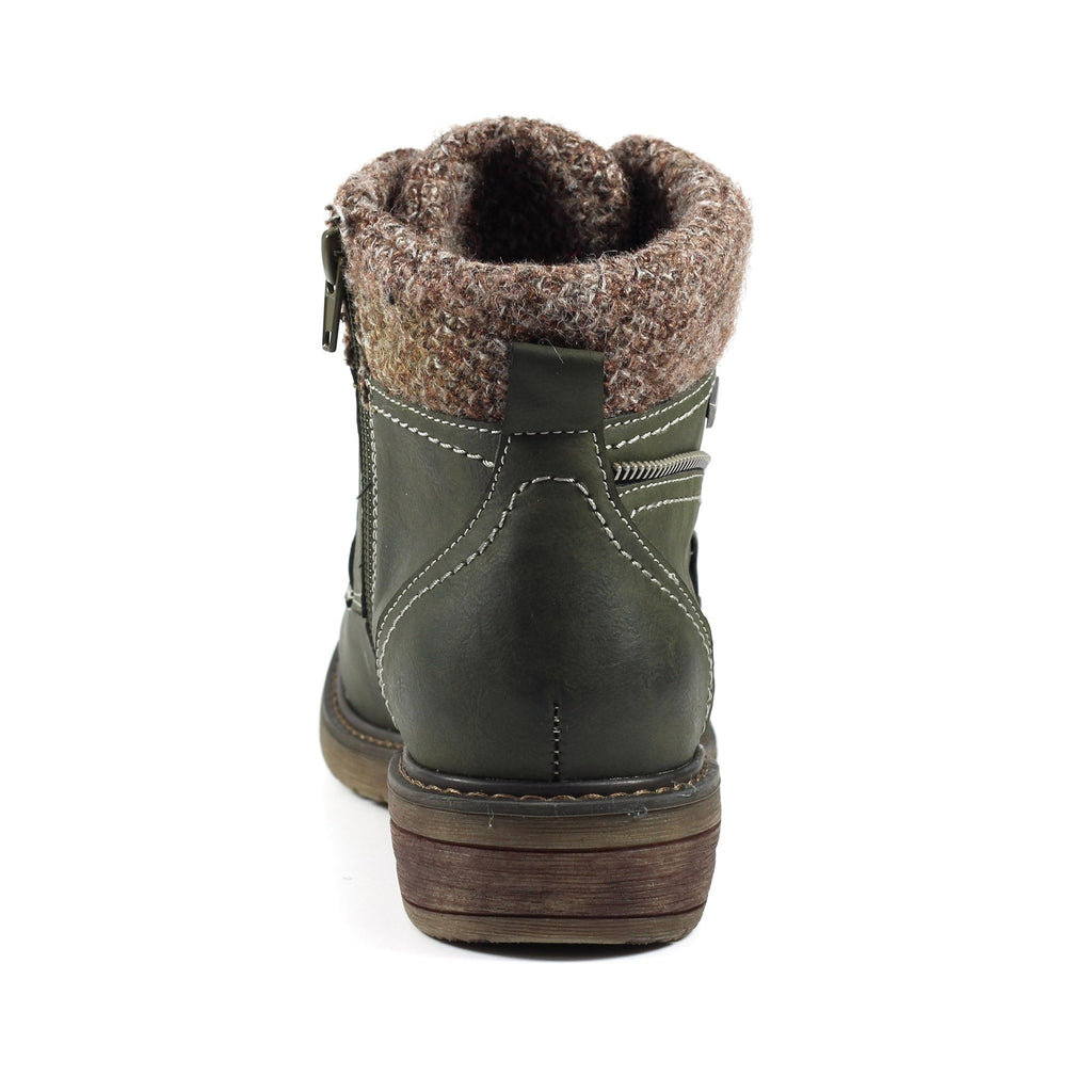 Benson III Olive Waterproof Boot