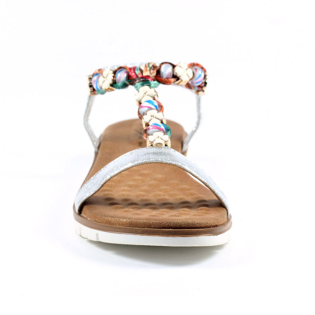 Tempo Silver Sandal
