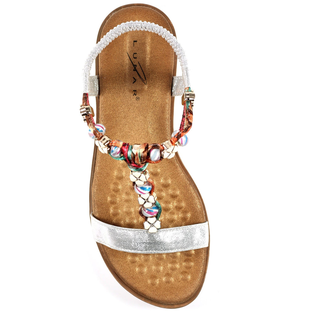 Tempo Silver Sandal