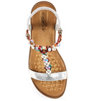 Tempo Silver Sandal
