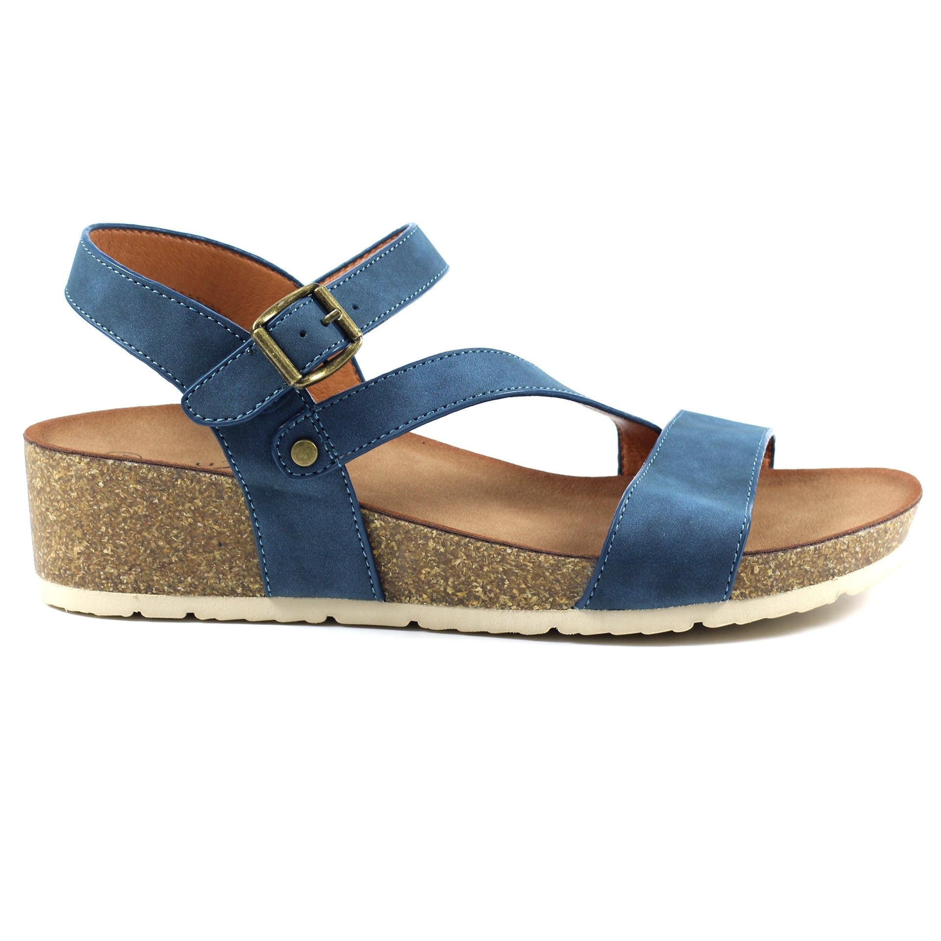 Cluster Navy Sandal