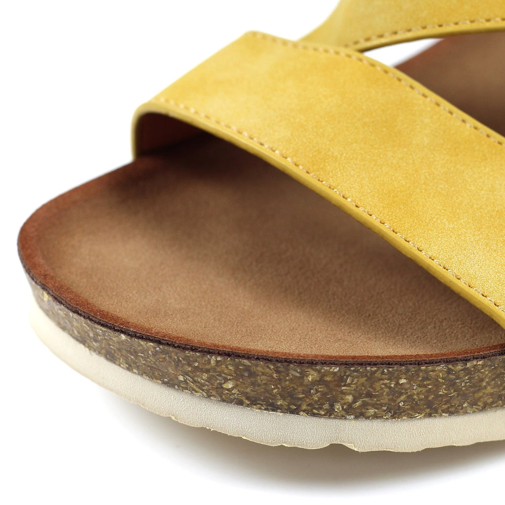 Lunar Cluster Mustard Sandal