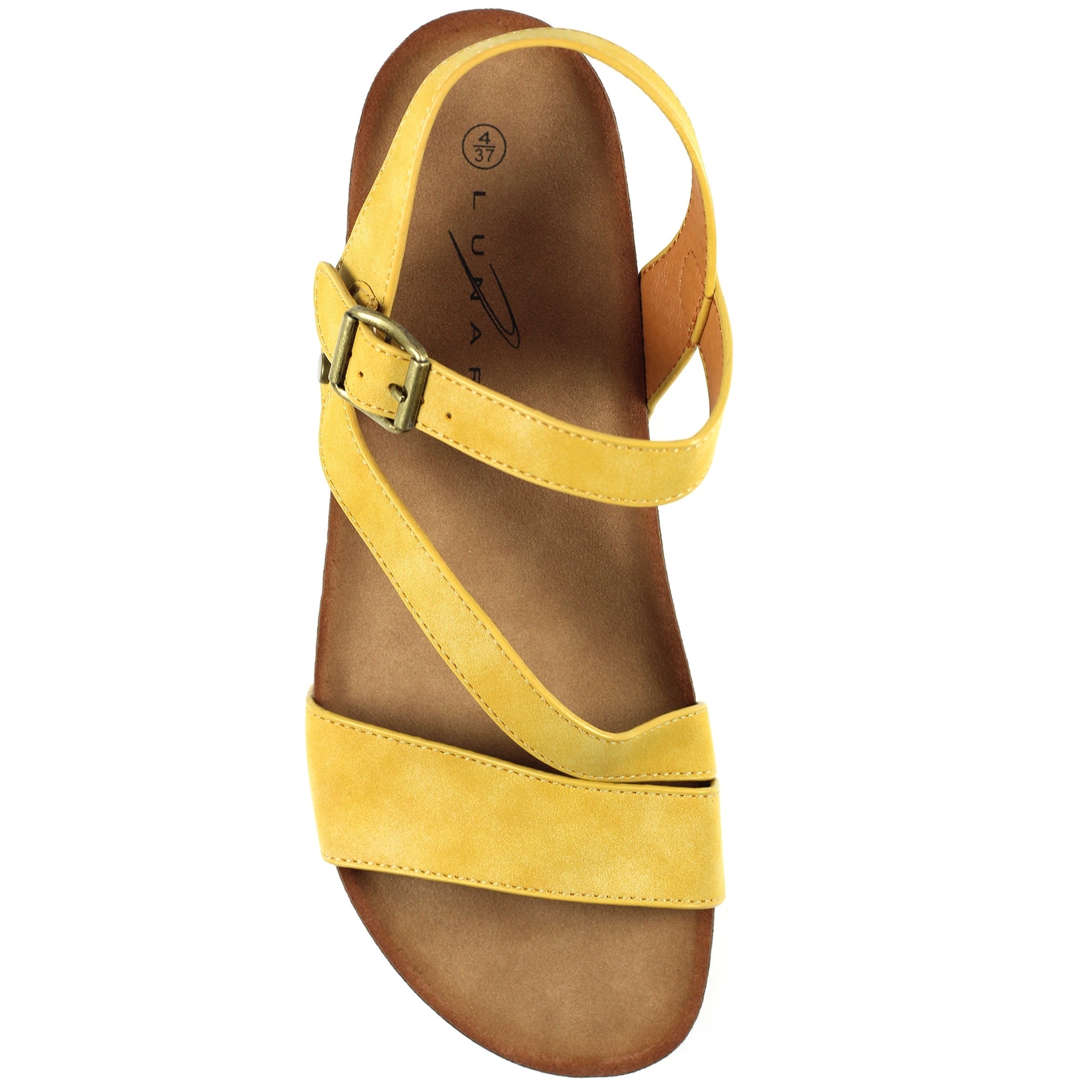 Lunar Cluster Mustard Sandal