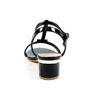 Blaze Black Patent Sandal