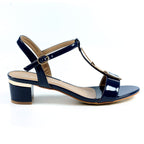 Blaze Navy Patent Sandal