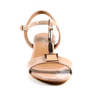 Blaze Nude Patent Sandal