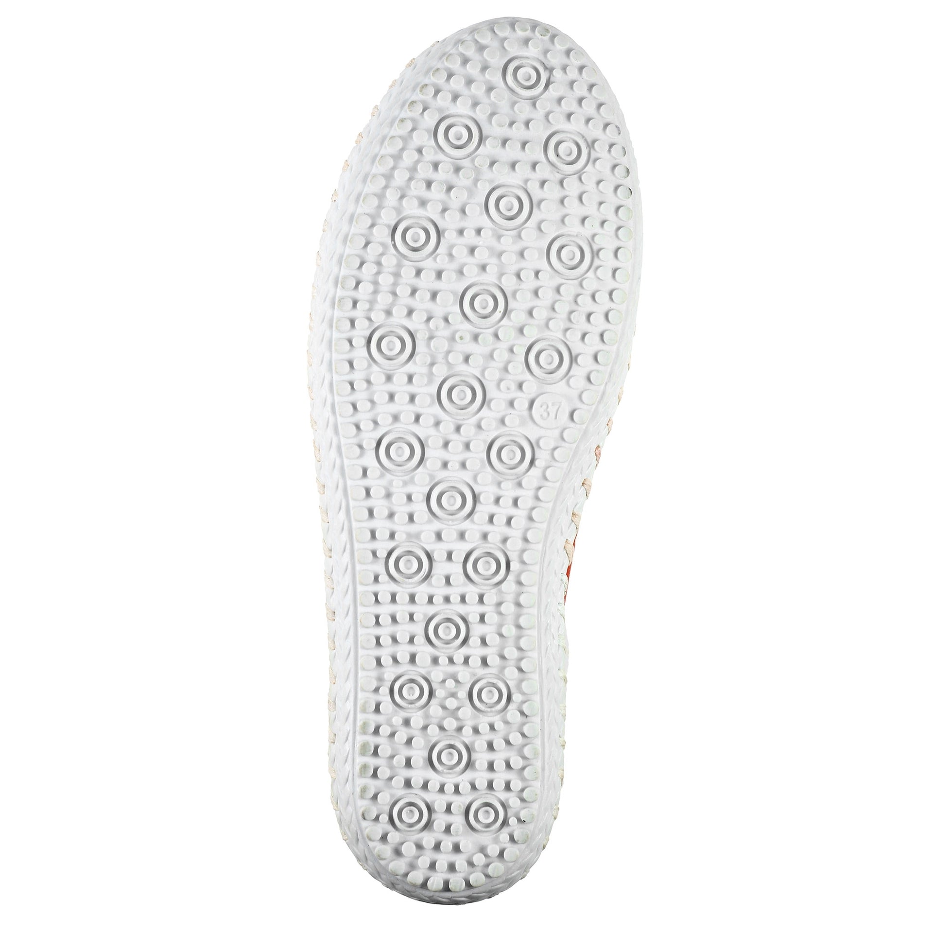 St. Ives Orange Leather Plimsoll