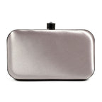 Regal / Rubiya Dark Grey Gemstone Clutch
