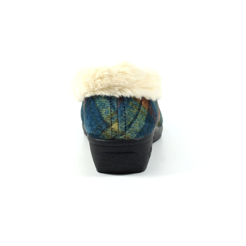 Hoxton Blue Slipper