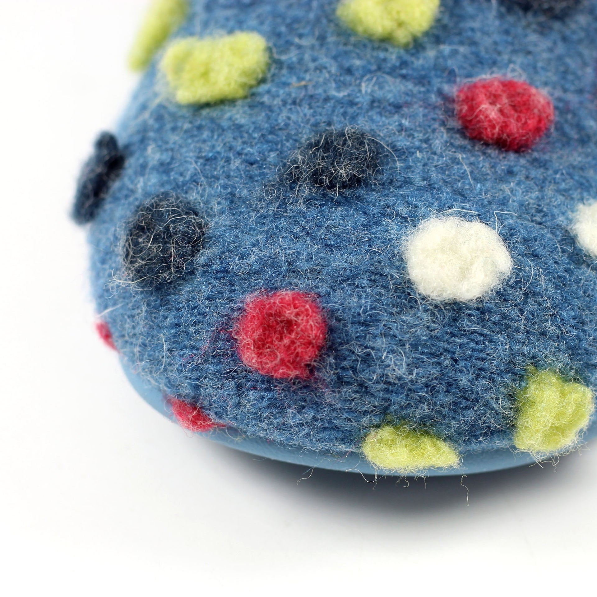 Helix Mid Blue Polka Dot Slipper