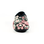 Hippy Black Flower Full Slipper