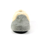 Shake Grey Fur Trim Slipper