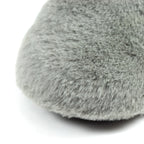 Shake Grey Fur Trim Slipper
