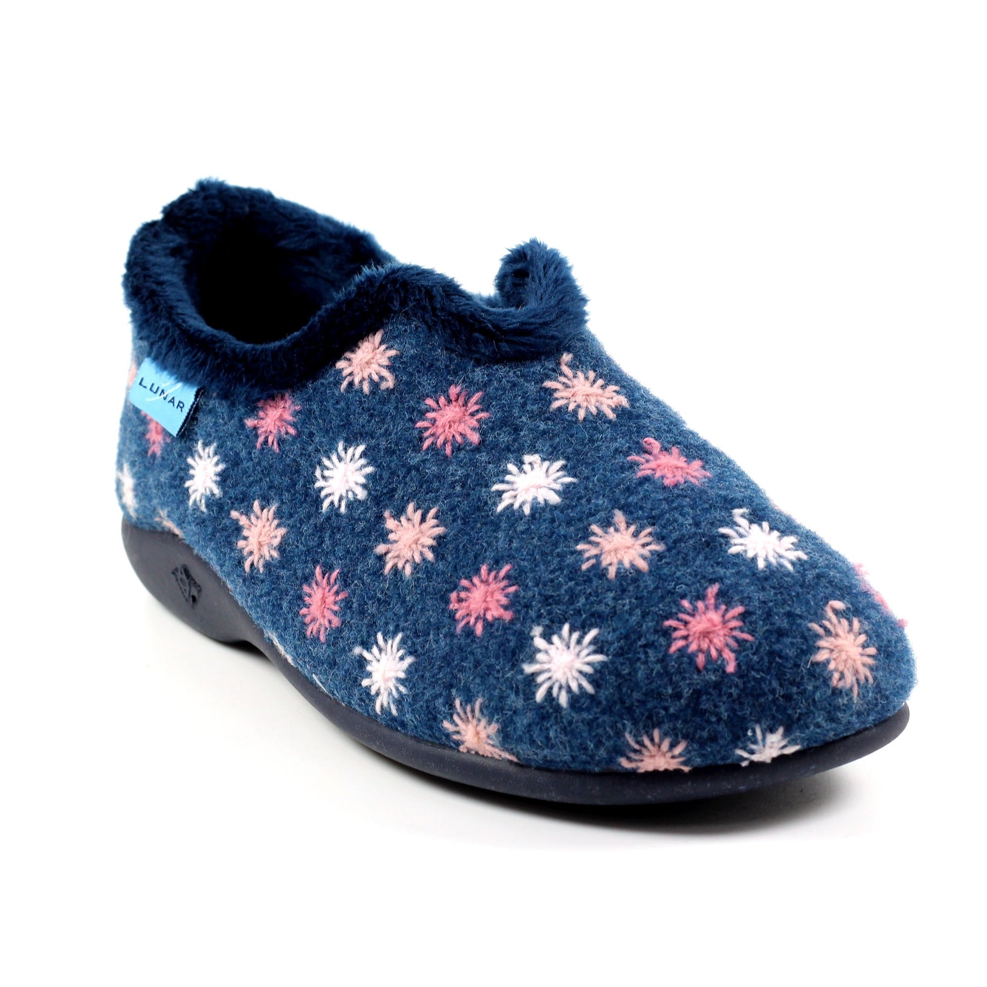 Sundance Navy Slipper