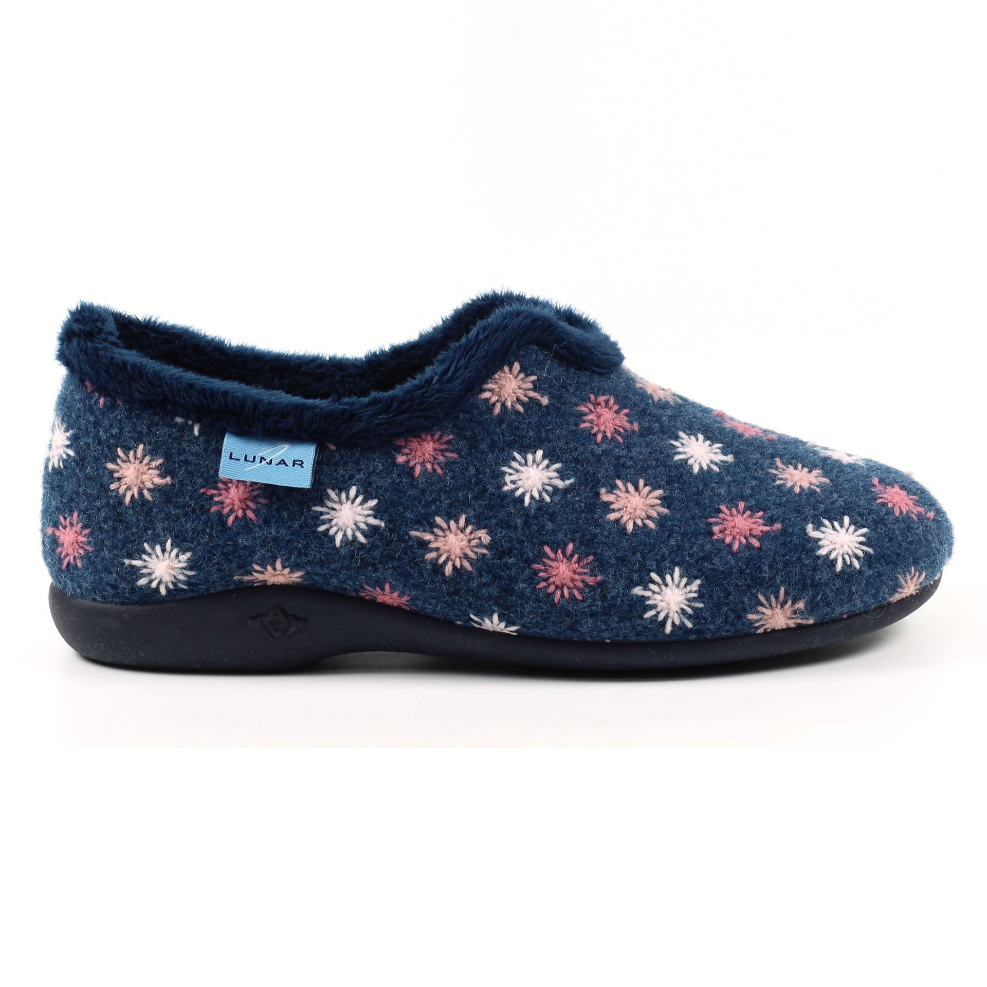 Sundance Navy Slipper