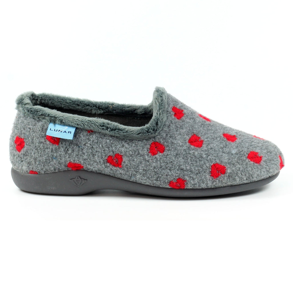 Callisto Grey Full Slipper