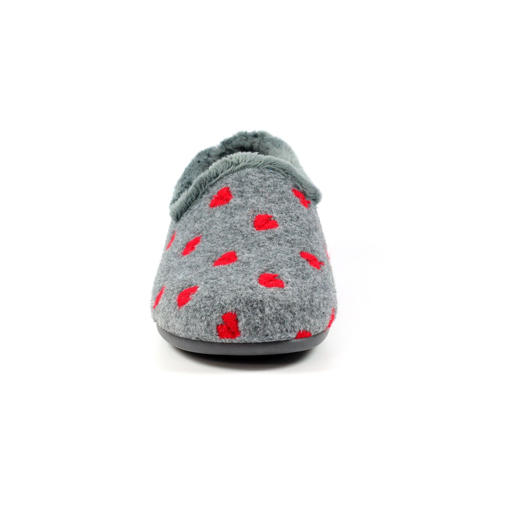 Callisto Grey Full Slipper