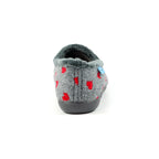 Callisto Grey Full Slipper