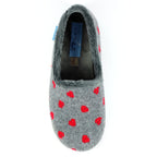 Callisto Grey Full Slipper