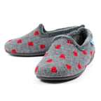 Callisto Grey Full Slipper
