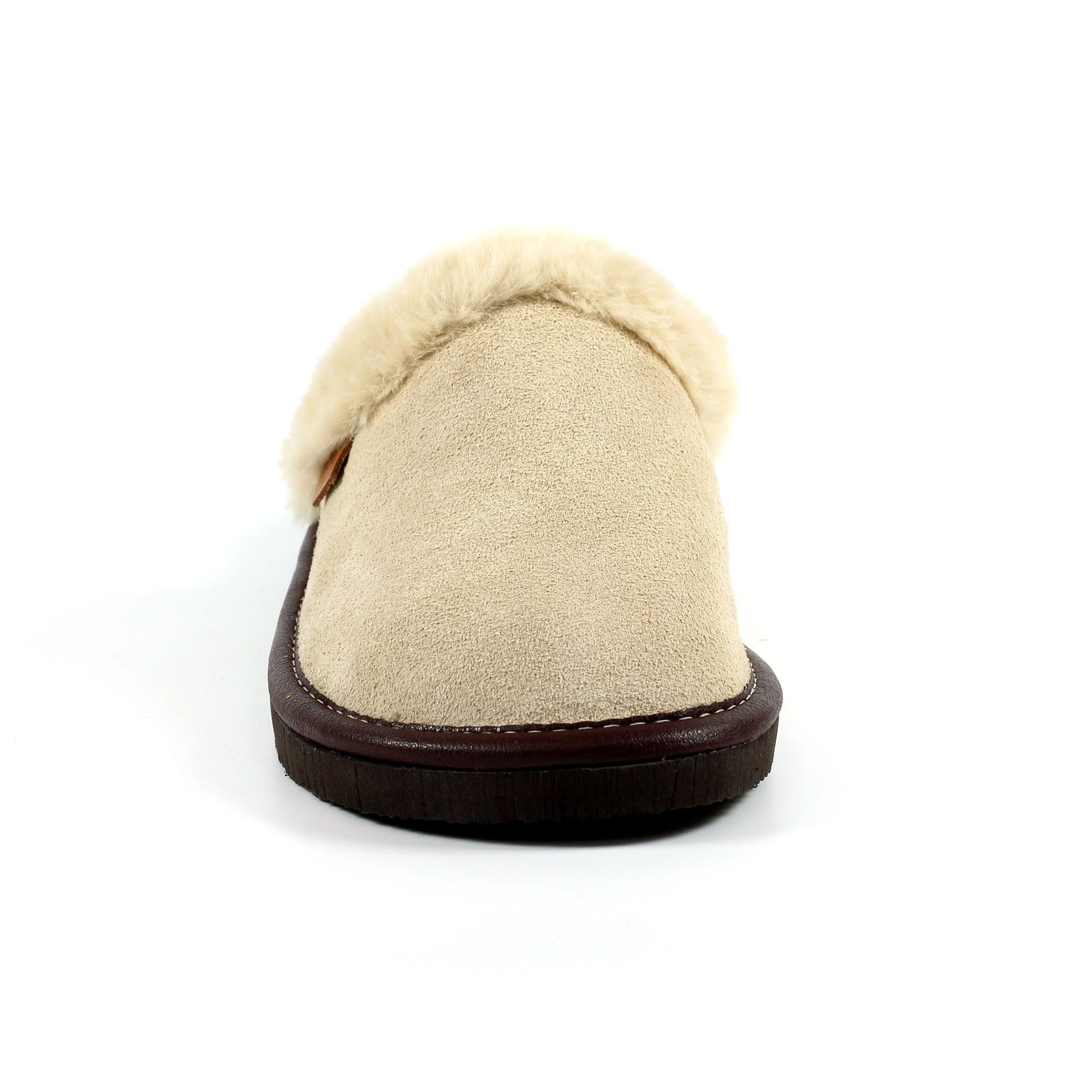Lazy Dogz Otto Beige Suede Slipper