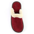 Lazy Dogz Otto Burgundy Suede Slipper