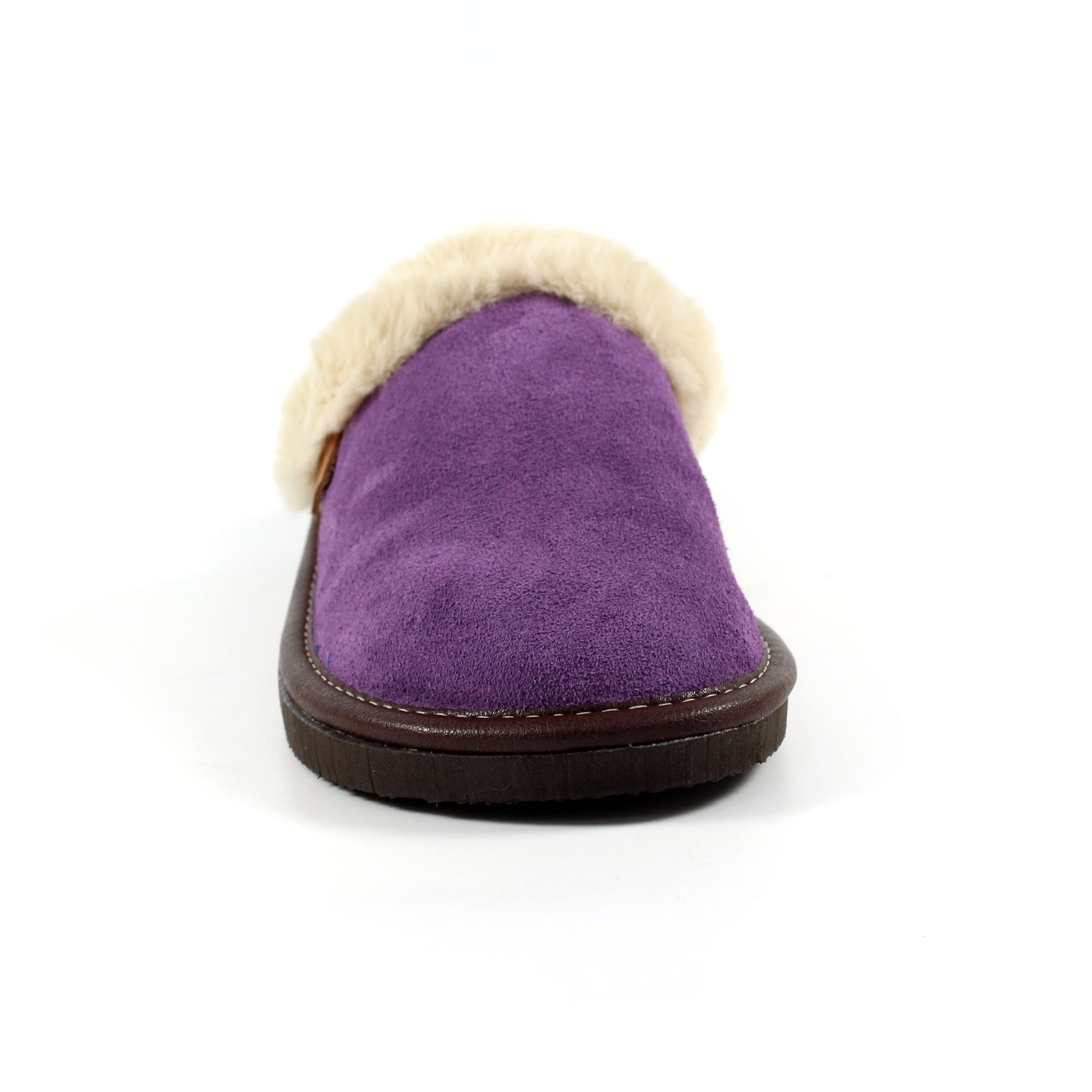 Lazy Dogz Otto Purple Suede Slipper