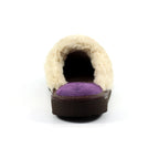 Lazy Dogz Otto Purple Suede Slipper