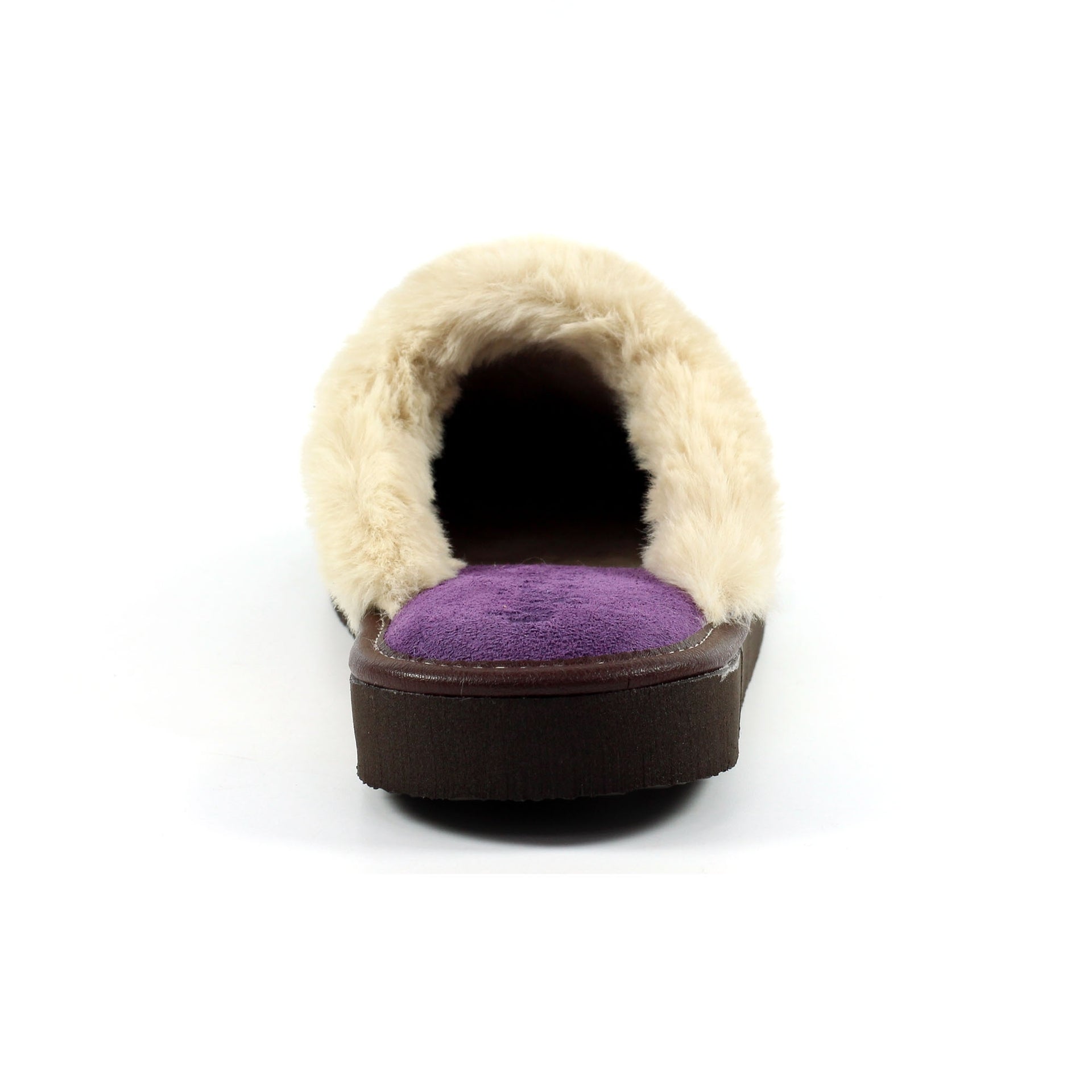 Lazy Dogz Otto Purple Suede Slipper