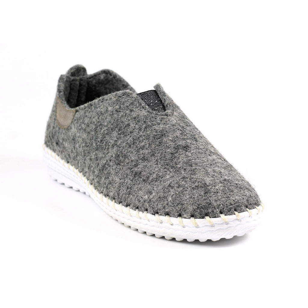 Colette Grey Full Slipper